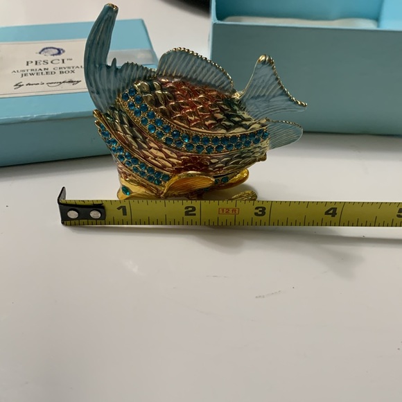 Pesci Austrian jeweled box - Picture 2 of 5